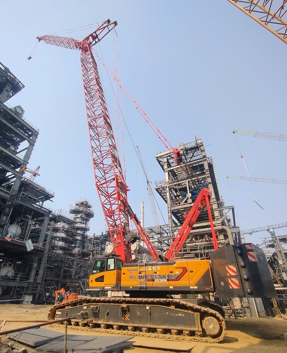 Sany SCS1500A - 150 Ton Crawler Crane