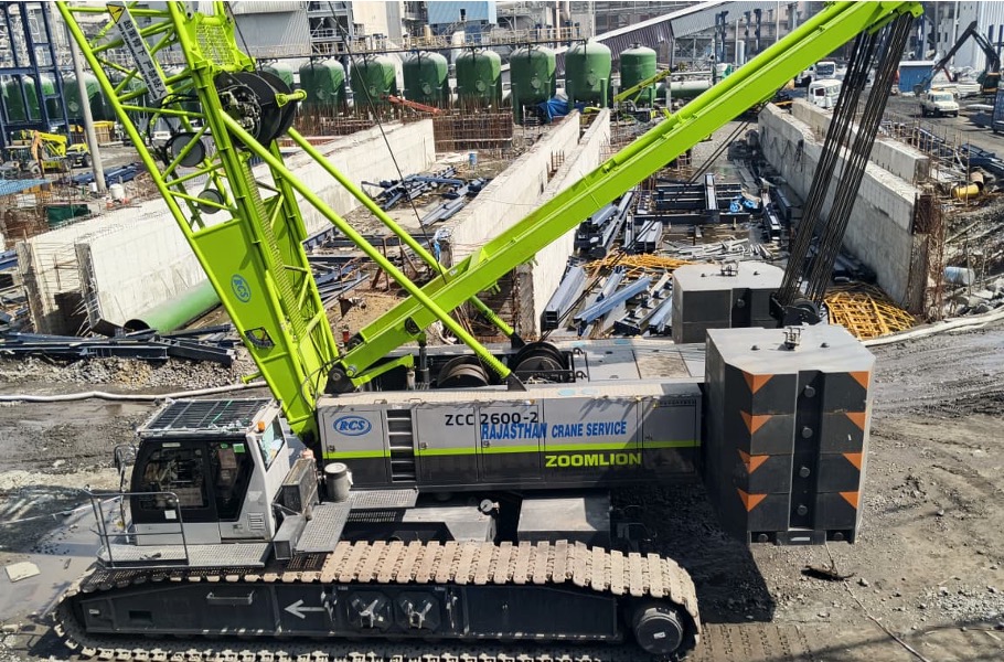 Zoomlion ZCC2600-2 - 260 Ton Crawler Crane
