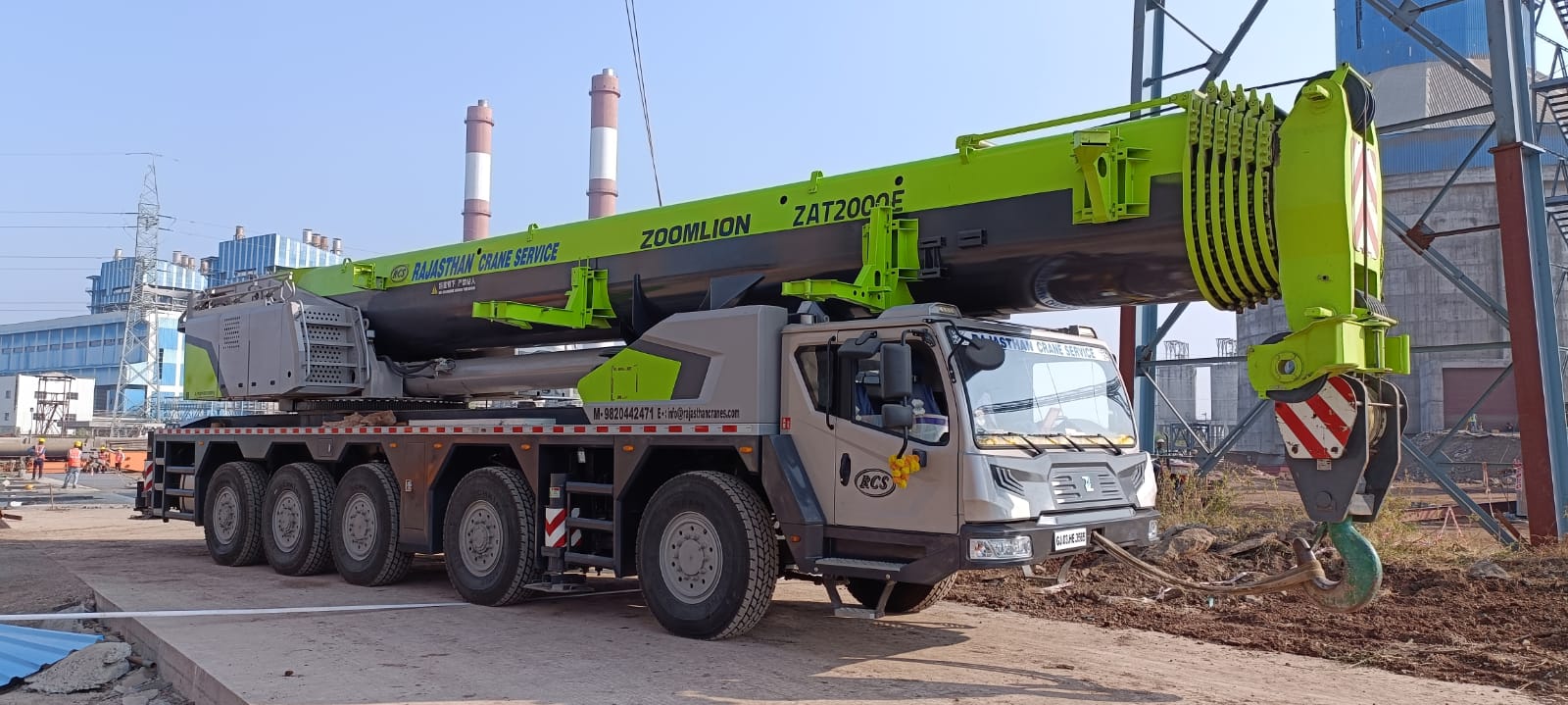 Zoomlion ZAT2000E753.1 - 200 Ton All Terrain Crane